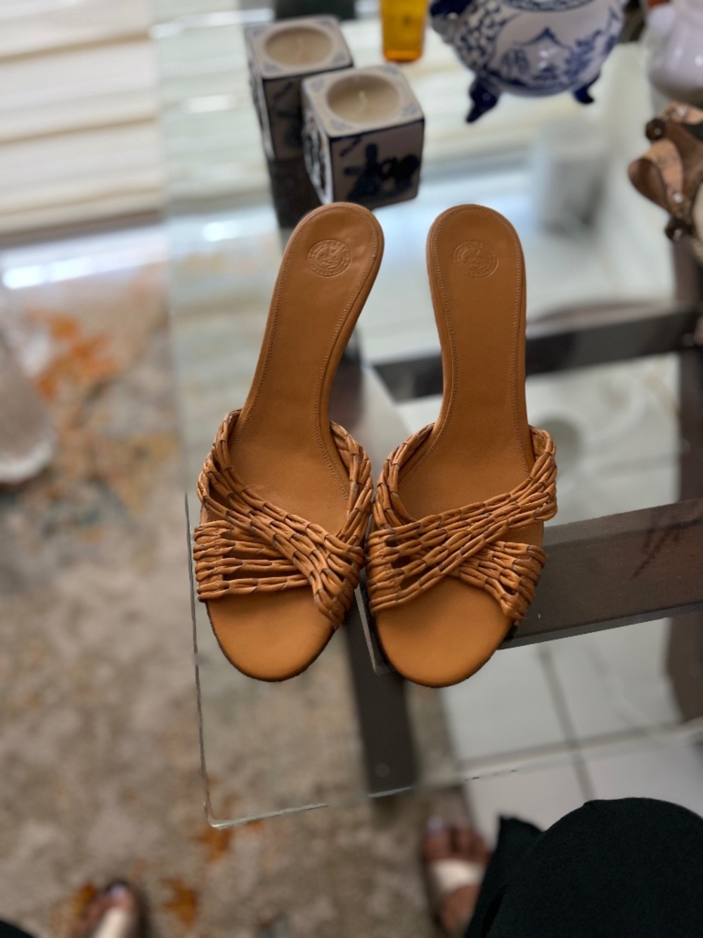 Bally of Switzerland sling back shoe